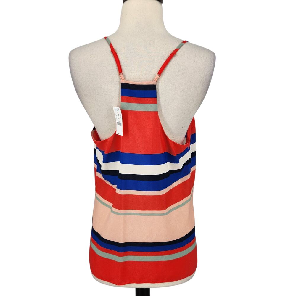 J.Crew Racerback Tank – Multicolor Stripe - Picture 4 of 6